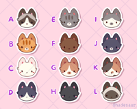 Image of Kitty Vinyl Sticker
