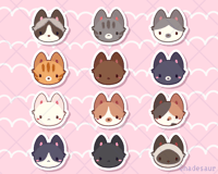 Image of Kitty Vinyl Sticker