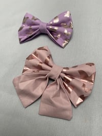 Image 2 of Butterflies Sailor Bow / Bow Tie