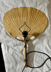 Image 6 of Ingo Maurer Uchiwa Wall Lamp, Germany, 1970s
