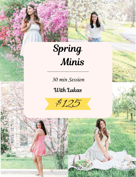 Image of Spring Minis w Lukas