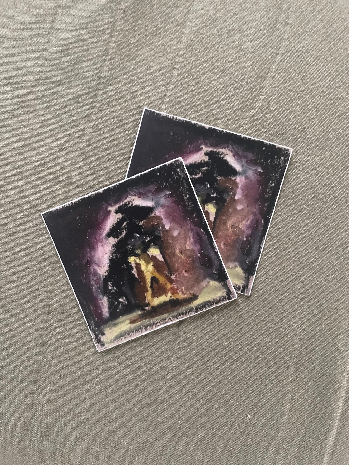 Image of Bronco Album Art Sticker