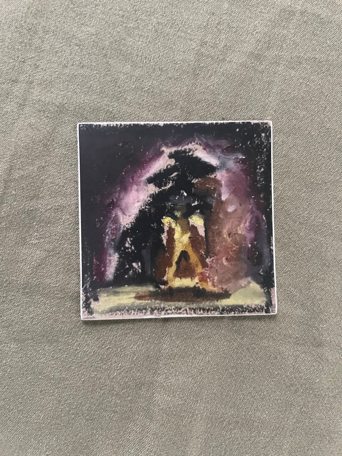 Image of Bronco Album Art Sticker