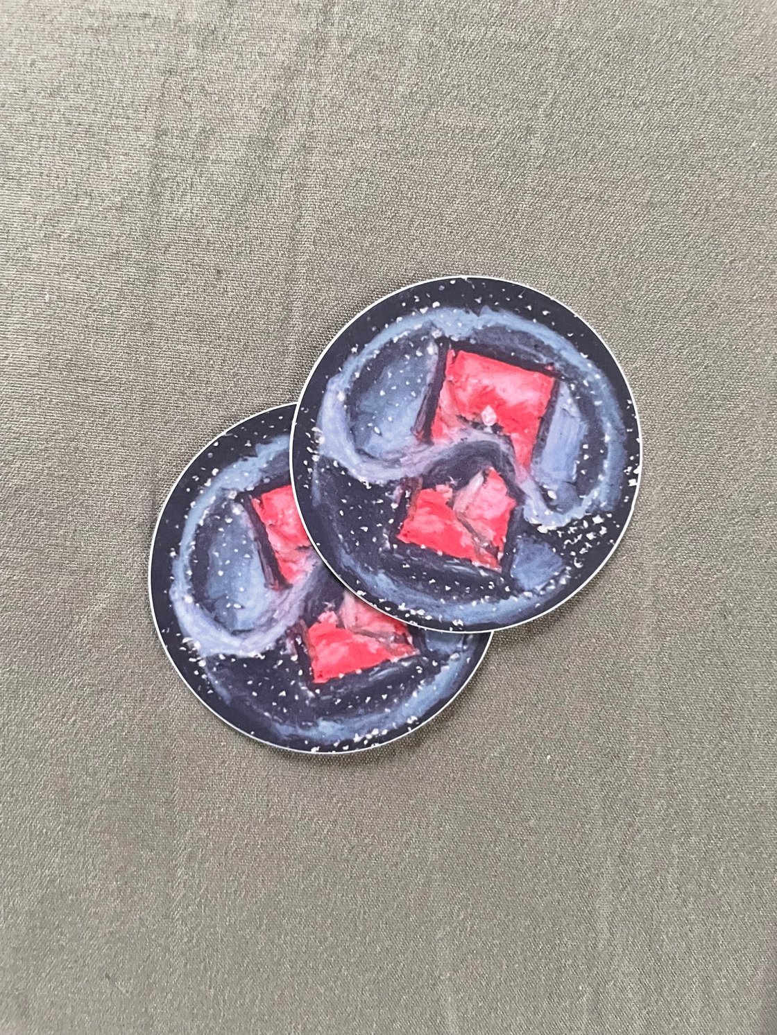 Image of Chromatica 2” Round Sticker