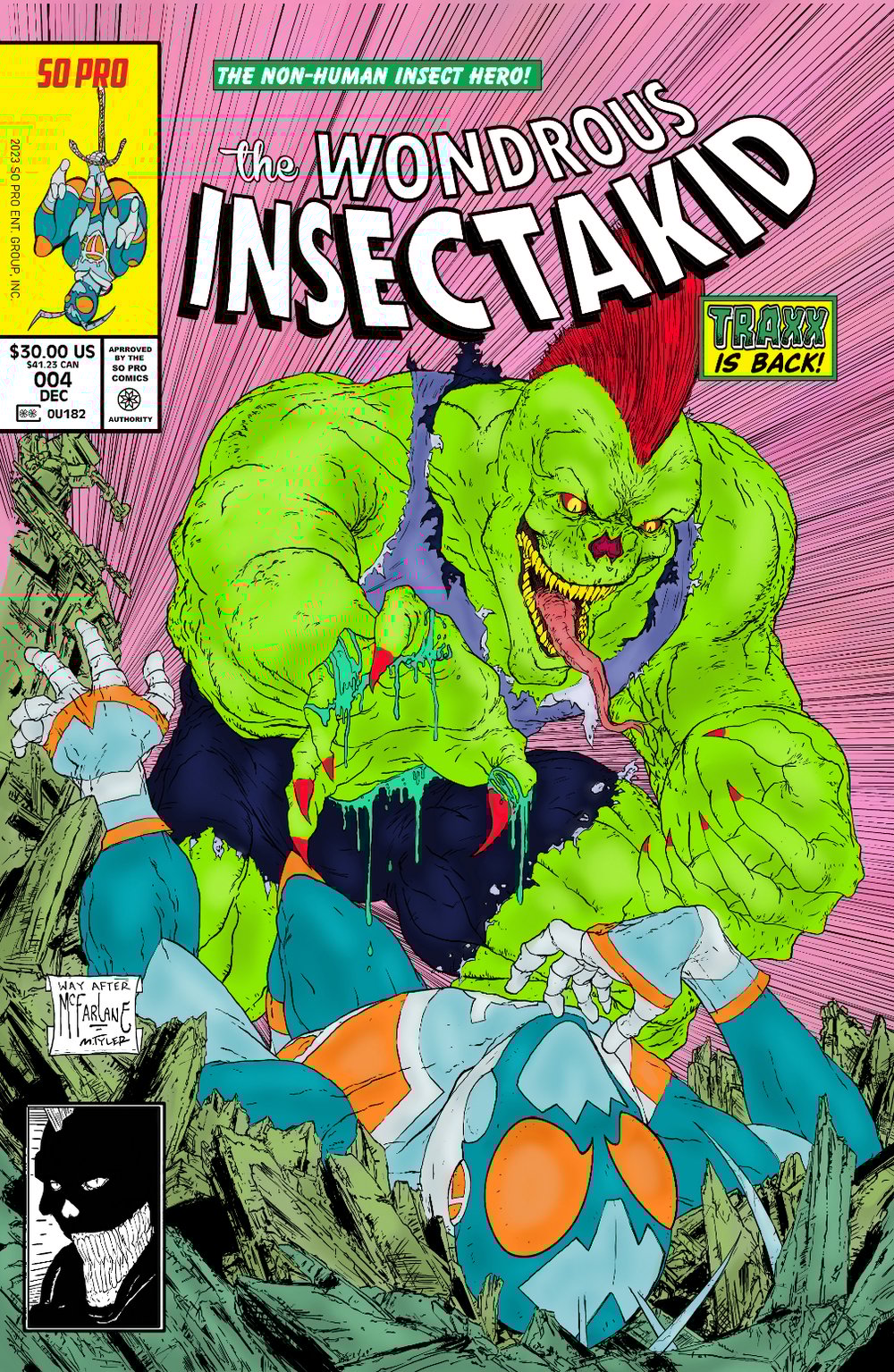 Insectakid #4 Variant Covers