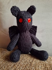Image 1 of Mothman Teddy Bear Plushie