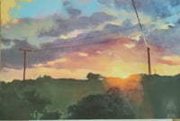 Last Light over Crows-an-Wra