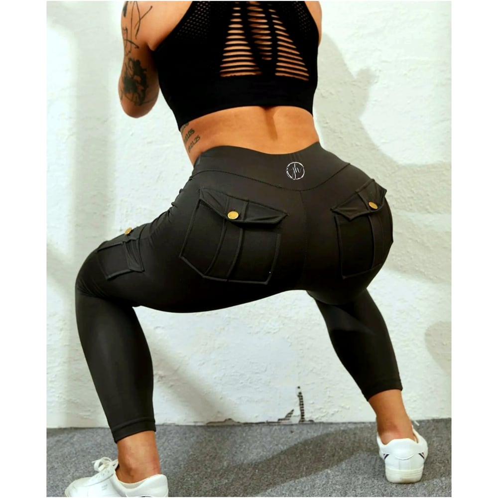 JH Brand Womens Carpenter Style Polyester Leggings