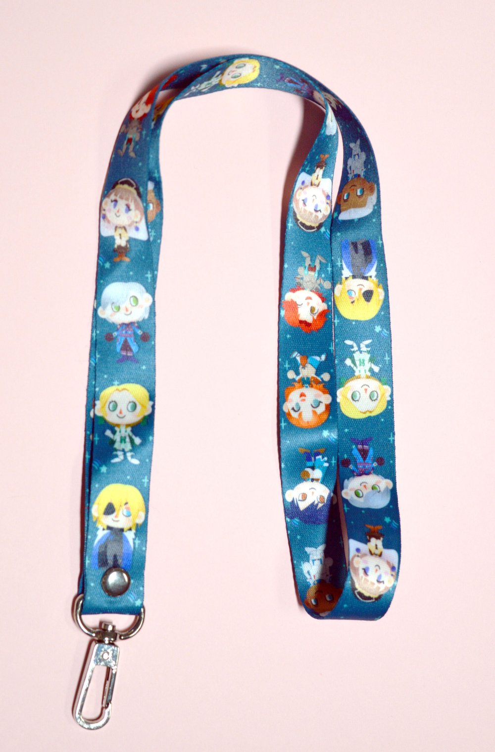 Image of PREORDER FE3H Blue Lions, Takumi and Kiragi Lanyards