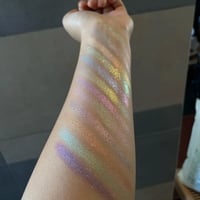 Image 14 of Moonage Palette 12 shades iridescent neons multichrome trichromes