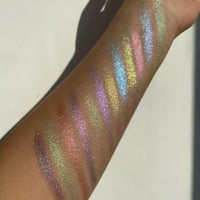Image 5 of Moonage Palette 12 shades iridescent neons multichrome trichromes