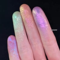 Image 10 of Moonage Palette 12 shades iridescent neons multichrome trichromes