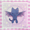 Image of Bat Kitty Square Art Print, 148 x 148 mm