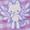 Image of Angel Kitty Glitter Stardust Vinyl Waterproof Sticker