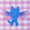 Image of Bat Kitty Glitter Stardust Vinyl Waterproof Sticker
