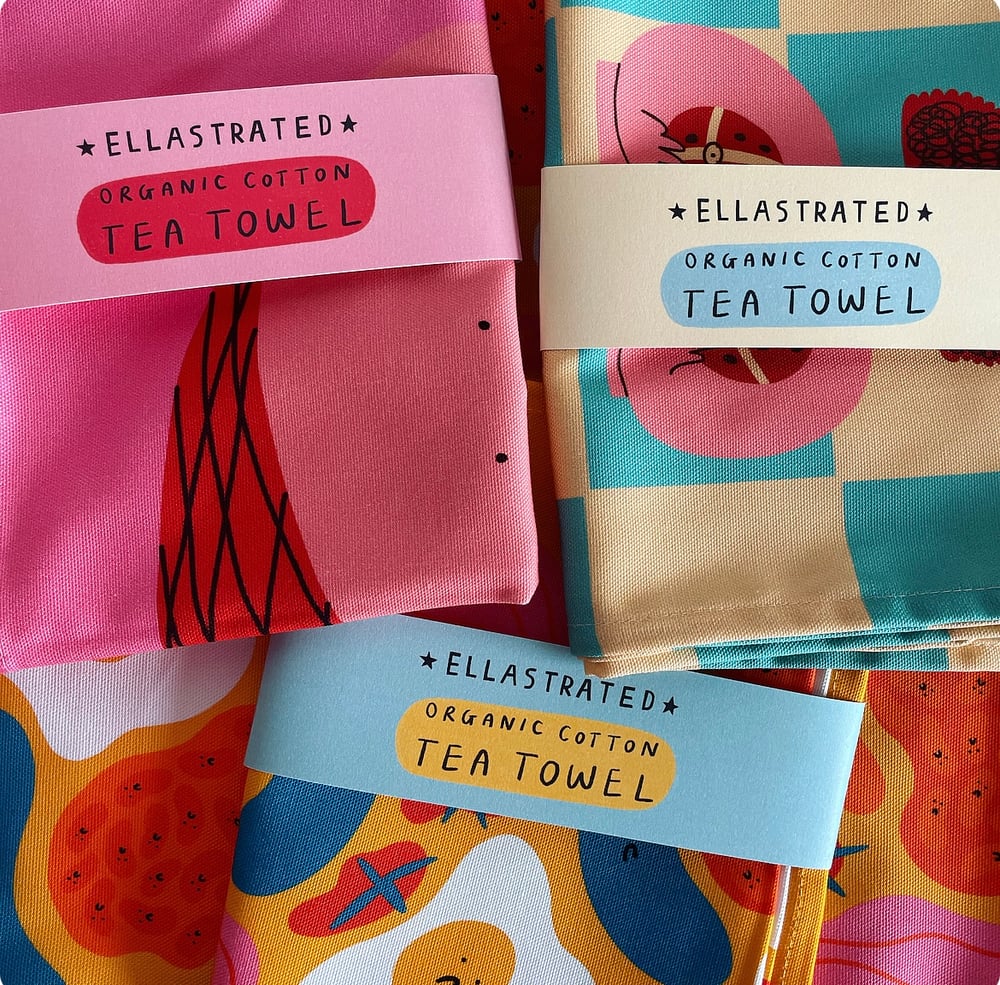 Image of Hamgry Tea Towel