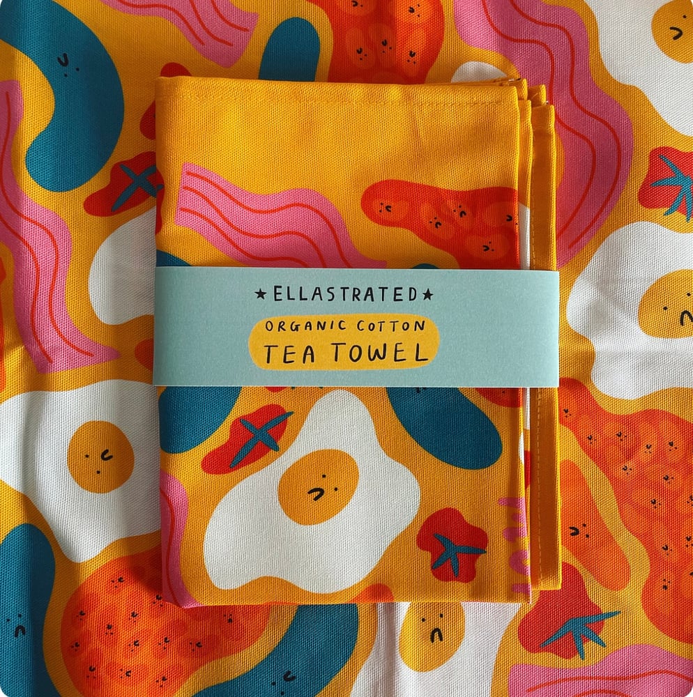 Image of Bad Morning Tea Towel