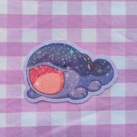Image of Clodsire Shiny Glossy Holographic Vinyl Sticker