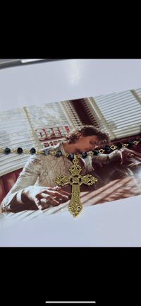Image 2 of Gold Banks Thin Cross Necklace