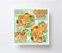 Cookie Croc - Mini Print 