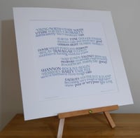 Image 3 of Shipping Forecast Giclée Print