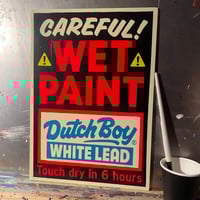 WET PAINT