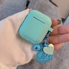 Love Pendant Waterproof Earphone Case For AirPods 1 2 3 Pro Wireless Headphone Cover Transparent 
