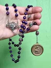 Image 1 of Art Nouveau Marian Rosary