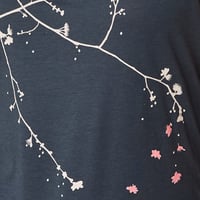 Image 3 of DenimCherryBlossom Bamboo T