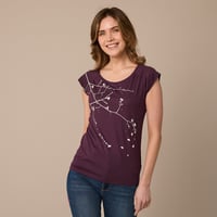 Image 2 of PurpleCherryBlossom Bamboo T