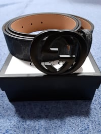 Image 1 of Gucci Belt Black 