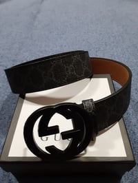 Image 2 of Gucci Belt Black 