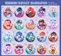 Image 4 of Genshin Acrylic Charms
