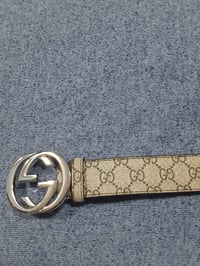Image 8 of Gucci Belt Brown/Silver