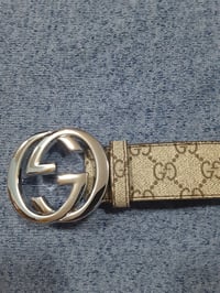 Image 7 of Gucci Belt Brown/Silver