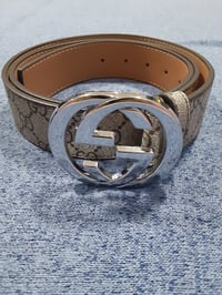 Image 6 of Gucci Belt Brown/Silver