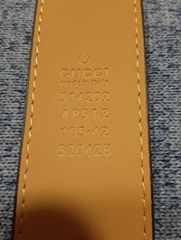 Image 9 of Gucci Belt Blue