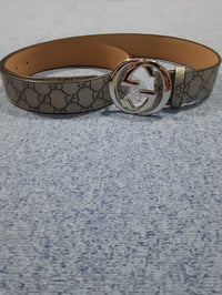 Image 4 of Gucci Belt Blue