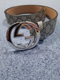 Image 6 of Gucci Belt Blue