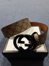 Image 2 of Gucci belt Brown 2023