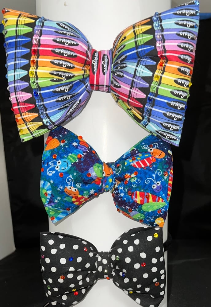 Image of PUFFIE BOW/Crayola Headband