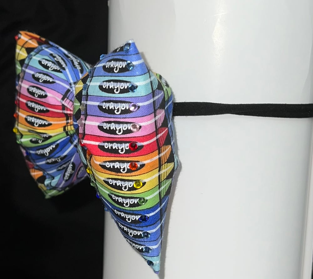 Image of PUFFIE BOW/Crayola Headband