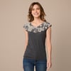 GreyFloral Bamboo T