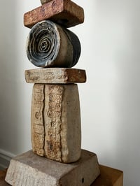 Image 8 of Bernard Rooke Ceramic Table Totem Lamp