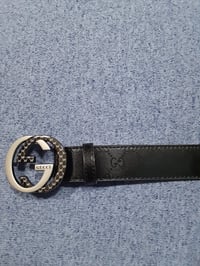 Image 8 of Gucci Belt Black GG
