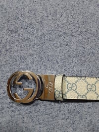 Image 7 of Gucci Belt Blue/Grey