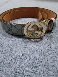 Image 6 of Gucci Belt With Gold Buckle
