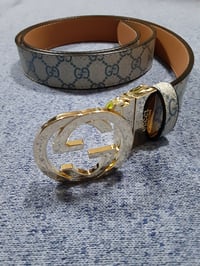 Image 4 of Gucci Belt With Gold Buckle