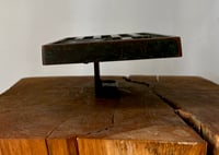 Image 8 of Large Modernist Push-Pull Door Handle of Cast Bronze