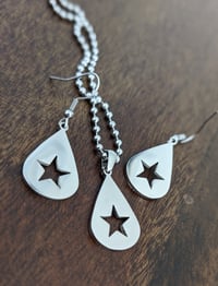 Image 1 of Conan Gray Found Heaven Star Pendant and Ball Chain (Earrings / Necklace)